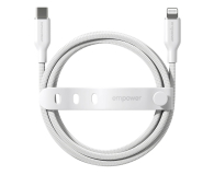 PanzerGlass empower Racing 60W USB-C - Lightning Cable 1,2m Silver White - 1546791 - zdjęcie 1